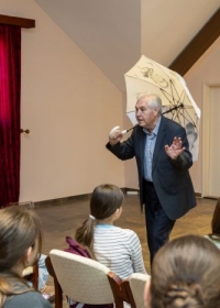 Druženje Vlaste Cenića sa osnovcima