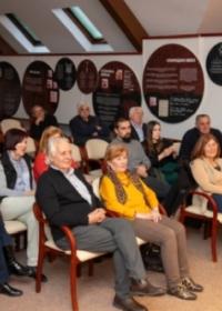 Промоција књиге „Голубови на штриканој завеси“ Слободана Ристовића