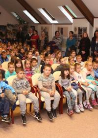 Пријем првака у Библиотеку