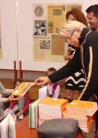 Пријем првака у Библиотеку