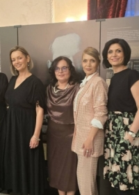 Отварање изложбе Снежане Ђенић "Раднички витез" у Лазаревцу